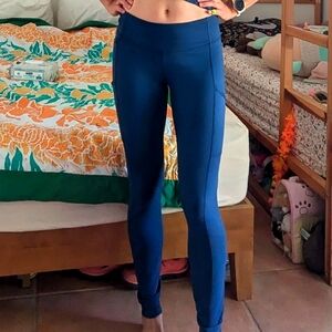 Patagonia pack out tights dark blue